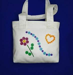 Sac fourre-tout en toile de coton de haute qualité avec broderie motif chat, sac à bandoulière réutilisable pour courses, idéal pour étudiants, école, université, usage quotidien - Product Image 5