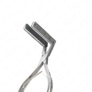 Pince à extensions capillaires noire en acier inoxydable robuste pour extensions à bandes, retrait de perles, coiffure en salon et usage professionnel - Product Image 2