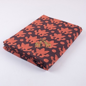 Nueva llegada de la última tela de algodón con estampado floral Dabu Lotus tela de algodón orgánico para recién nacidos y adultos - Product Image 3