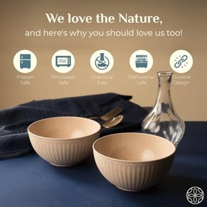Tazones Ecológicos de Bambú Compuesto al por Mayor |   Diseño Minimalista Sostenible |   Moradabad - Product Image 4