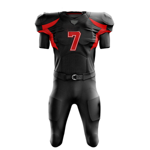 Uniformes de Fútbol Americano Personalizados de Alta Calidad, Secado Rápido, Transpirables, con Diseños Sublimados en Blanco, Ropa de Fútbol Americano - Product Image 1