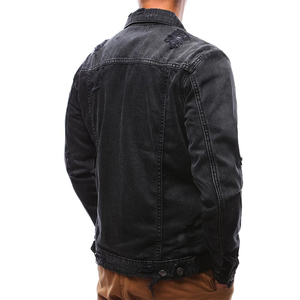 Reasonable <b>Top</b> Selling Men's Lightweight Custom Made Jeans Jackets Breathable Knitted Winter In Different Colors Jacket For Man - Product Image 2