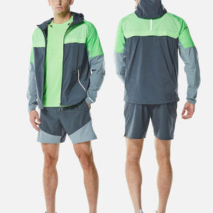 Conjunto Deportivo Personalizado de Invierno, 100% Algodón, Ligero, Chaqueta Cortavientos y Pantalones para Hombre - Product Image 6