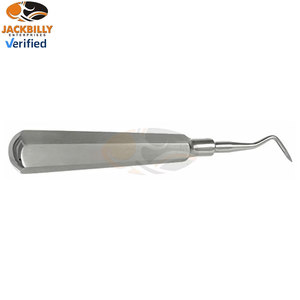 เครื่องมือถอนฟัน JACKBILLY Heibrink Root Tip Pick 2 แบบด้ามจับขนาดใหญ่ ทำจากสแตนเลสคุณภาพสูง ใช้งานด้วยมือ รับประกัน 5 ปี - Product Image 1