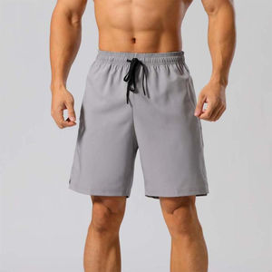 Pantalones cortos deportivos para hombre, pantalones cortos transpirables para correr, pantalones cortos de secado rápido para hombre, pantalones cortos atléticos para gimnasio, entrenamiento físico - Product Image 1