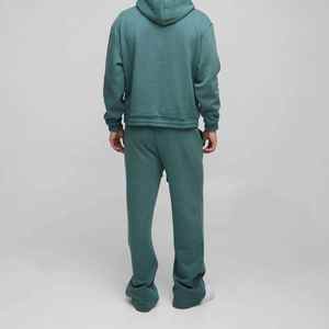 Conjunto de Sudadera con Capucha y Pantalones Deportivos Holgados Personalizados para Hombre, Estilo Jogging, en Venta - Product Image 2