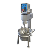 Mélangeur alimentaire industriel Atlas Star 20L en acier inoxydable à chauffage au gaz, moteur sans balais, lubrification de qualité alimentaire, pour la production alimentaire à grande échelle