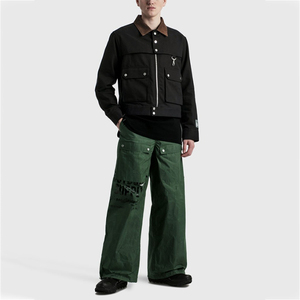 Factory Direct Customizable Vintage <b>Canvas</b> <b>Jackets</b> Breathable Cotton Polyester for Spring Winter Fashion Street Wear Outwear - Product Image 4