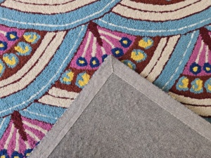 Custom Hand Tufted Wool Rug Modern Area <b>Carpet</b> Non-Slip Pet Friendly Design Versatile Neutral Palette for Living Room Picnic - Product Image 3