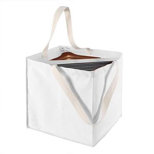 Organizzatore Salvaspazio per Appendiabiti Fresheracc, Borsa Triangolare con Manici per Armadio e Lavanderia - Product Image 1