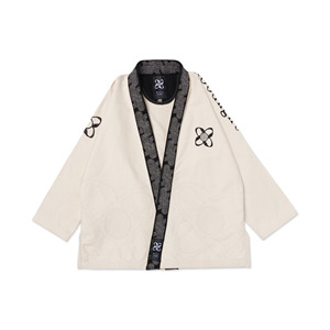 Kimono Blanco de BJJ Unisex, 100% Algodón, Ropa de Artes Marciales, Corte Regular, Elástico, Transpirable, Logotipo Impreso en la Manga Izquierda, para Bebés y Niños Pequeños - Product Image 1