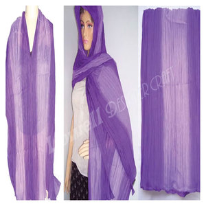 Collection de foulards en soie froissée imprimée et foulards en soie Tabby de luxe – Écharpes de mode douces de qualité supérieure, élégantes et de créateur - Product Image 4