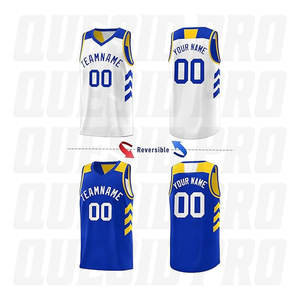 Camiseta de Baloncesto sin Mangas para Adultos, Uniforme Deportivo para Exteriores, Venta al por Mayor, Personalizada con Impresión y Bordado, Tallas Grandes - Product Image 2