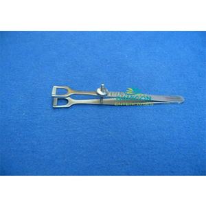 อุปกรณ์ผ่าตัดแบบขาหนีบคอลลาแบบแมนนวล4.1กว้าง11มม./4นิ้วทำจากสเตนเลสสตีล - Product Image 1