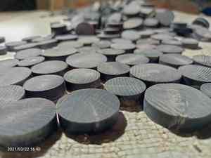 Bouton de vêtement fait main en corne naturelle plaquée couleur, de haute qualité, réglable, taille personnalisée, imitation antique - Product Image 3