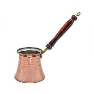 Cafetera Turca de Cobre Sólido ML de 3 Tamaños Personalizada con Asa y Decoración Grabada, Cezve Jezve Ibrik Briki, Cafetera de Venta Caliente - Product Image 5