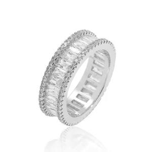 Export QualityBeautiful Moissanite <b>Diamond</b> <b>Ring</b> For Wedding Party And Anniversary Gift Collection Available At Best Market Price - Product Image 2