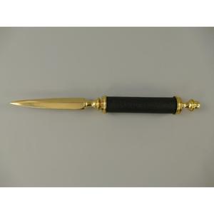 Fournitures de bureau de luxe : Loupe et ouvre-lettre à prise facile, Loupe dorée, Articles nautiques - Product Image 2