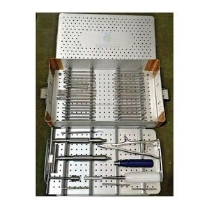 Medtrust Surgical 54 Pcs Broken Screw Removal Set Orthopedic Spine <b>Instrument</b> Kit Reusable Stainless Steel High Quality - Product Image 5