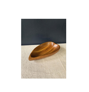 Elegante Tazón de Madera para Servir, que Eleva la Experiencia Gastronómica con Textura Natural y Forma Sofisticada - Product Image 3
