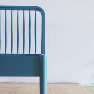 Cama Infantil Moderna de Madera Maciza en Color Azul para Niños y Bebés, Estilo Rústico para Dormitorio, Sala de Estar o Apartamento - Product Image 3