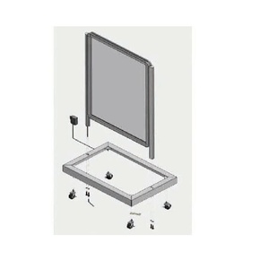 กล่องไฟโฆษณากรอบสแนปสำหรับจัดแสดงที่ล็อบบี้โรงแรมประเภทสินค้า - Product Image 5