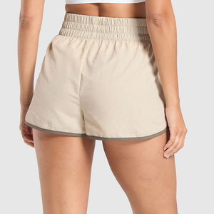 Shorts Deportivos Casuales de Verano al Por Mayor, Shorts con Logotipo Personalizado, Shorts de Color Sólido para Mujer, Shorts Sexys con Estampado - Product Image 3