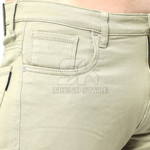 Pantalones Vaqueros para Hombre de Estilo Moderno para Uso en Exteriores, Pantalones Vaqueros de Color Sólido de la Mejor Calidad para Hombre - Product Image 4