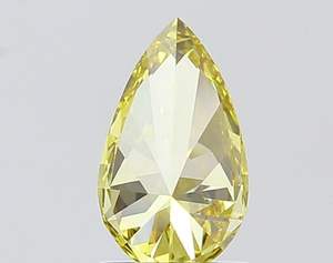 Diamante de Laboratorio Cultivado en Laboratorio HPHT CVD, Forma de Pera, 1CT, 2CT, 3CT, Color Amarillo Intenso, Certificado IGI, Precio al por Mayor - Product Image 3