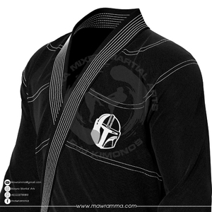 ชุดยิวยิตสูขายส่งจากโรงงาน รับทำโลโก้ ชุดกิโมโนบีเจเจ สำหรับเด็กและผู้ใหญ่ ชุดคาราเต้ ชุดฝึกซ้อมและแข่งขันศิลปะการต่อสู้ - Product Image 5