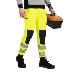 OEM Services Wholesale Custom Logo <b>Work</b> <b>Pants</b> Multi Pockets Reflective Hi Vis Safety Men's <b>Work</b> <b>Pants</b> - Product Image 3