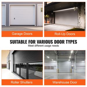Guarnizioni Universali per Porte da Garage, Guarnizione Inferiore in Gomma a Forma di U + O-Ring, Guarnizione Impermeabile per Soglia - Product Image 6