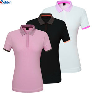 Chemises Polo Femme Tendance – Nouveauté Été Décontractée – Golf Uni pour Dames – Manches Courtes Coupe Ajustée Tricotée Respirante - Product Image 1