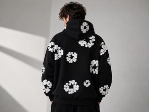 Sweat-shirts à strass pour hommes, prix de gros OEM, 100% coton, doublure en polaire, respirant, séchage rapide, confortable, vêtements décontractés, haute qualité - Product Image 5