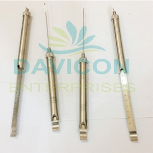 Instruments chirurgicaux orthopédiques jauge de profondeur manuelle 0mm à 60mm en acier inoxydable la base du succès chirurgical - Product Image 3