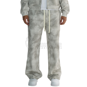 Pantalon chino en coton pour homme, matière douce et légère, coupe ajustée élégante pour les occasions décontractées et semi-formelles - Product Image 5