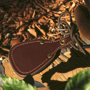 New Leather Gun Barrel Rest Toe Protector Pad Brown Thick Leather Shooting & Hunting <b>Support</b> Cushion Accessories - Product Image 6
