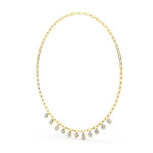 สร้อยคอเพชรทรงต่างๆ แบบพรีเมียม 18 นิ้ว - Product Image 3