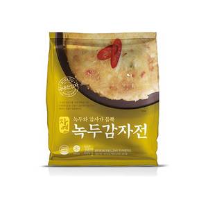 [NATURALCOOK] Pancake coréen Gamja-Jeon aux haricots mungo, savoureux et croustillant, alimentation traditionnelle surgelée, accompagnement végétarien - Product Image 1