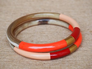 Premium Quality Organic Natural Eco-Friendly Classic Animal Buffalo Horn Bangle Polished Jewelry Women's Perfect Gift Art - Product Image 4