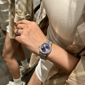ARF GS SK Factory Lavender dial 31mm diamond women gift mechanical <b>watch</b> 2236/JP/CN movement Fashion Luxury Women Casual <b>Watch</b> - Product Image 3
