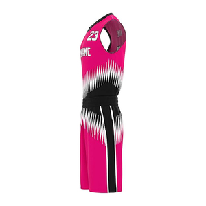 Hot Sale New Design Customized Logo Basketball Uniform Set 100% Polyester Unisex Breathable Factory Direct Best Quality & Price - Product Image 2