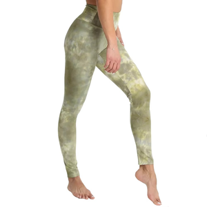 Custom <b>Printed</b> <b>Leggings</b> for <b>Women</b>, High Waist Stretch Yoga Workout Pants, Full Length Fitness Tights, OEM ODM Wholesale Supplier - Product Image 3