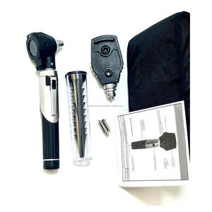 Set Portátil de Otoscopio y Oftalmoscopio Veterinario Negro, de Acero Inoxidable, Eléctrico, con Certificación CE, Equipo de Entrenamiento para Clínicas y Hospitales Veterinarios - Product Image 5