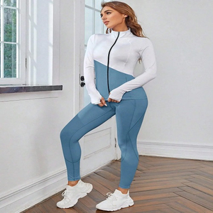 Custom Manufacturer designs Women's 2-Piece <b>Tracksuits</b> with Global Supply reach and Factory Direct export B2B pricing. - Product Image 5