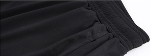 Pantalones Deportivos para Hombre, Negros, Casuales, Transpirables, Antiestáticos, 100% Poliéster, Cintura Alta Elástica, para Correr, Trotar y Entrenar - Product Image 3