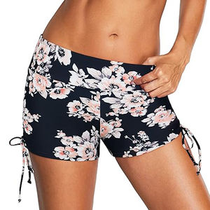 กางเกงว่ายน้ำเอวสูงสำหรับผู้หญิง ปี 2025 ระบายอากาศได้ดี เหมาะสำหรับฤดูร้อนและชายหาด รับสกรีนโลโก้ รุ่นใหม่ ทรงสปอร์ต ไซส์พลัส ใส่สบาย - Product Image 2