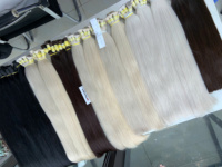 Extensions de cheveux vierges vietnamiens à cuticules intactes en vrac Nasa Hair Modèle Andy 1kg Couleurs # 1- # 613 22-40 pouces Prix d'usine