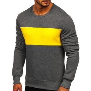 เสื้อสเวตเตอร์ขนแกะแขนยาวแบบสวมศีรษะของผู้ชายเสื้อสเวตเชิ้ตผ้าคอตตอน100% โอเวอร์ไซส์ออกแบบได้ตามต้องการ - Product Image 3