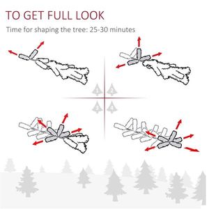 Albero di Natale da 1,8 m, Decorazioni Festive per le Feste - Product Image 2